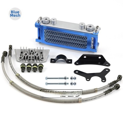 Aluminum oil cooler radiator - aluminum,
