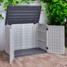 Heavy Duty 5ft Large Outdoor Storage Box Shed