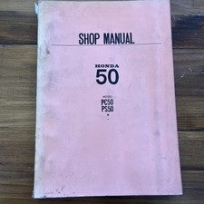 Shop Manual Honda 50 Model Pc
