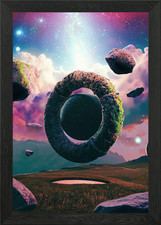 Rocky Ring Statue Framed Wall