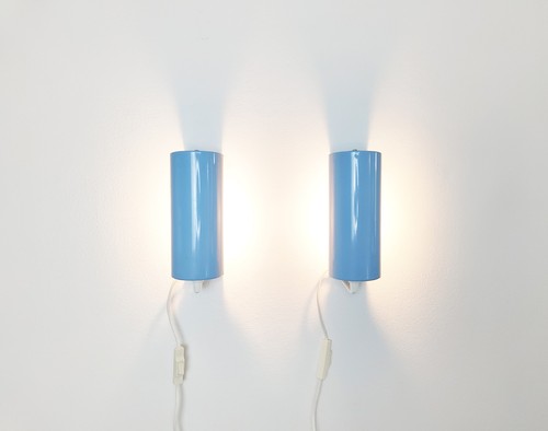 Pair light blue swedish - of,