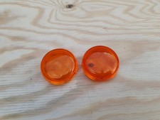 1 Genuine Harley Davidson Amber Bullet Turn Signal Lenses Set, Multi-fit
