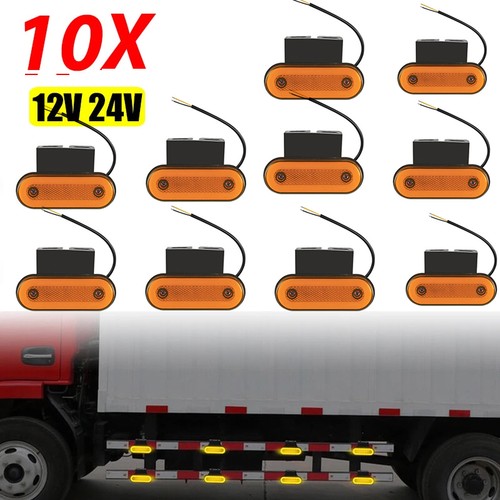10x orange side led - orange, marker