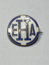 Vintage E.H.A Enamel Pin Badge