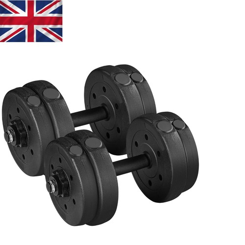15kg home gym dumbbells - gym, set