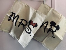 Mr Mrs Pillow Cover Mickey
