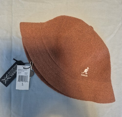 New kangol bucket - kangol, brown