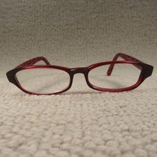 Baseline Glasses Frames Safari 5215 C1 Red Rectangle Eyewear Spectacles