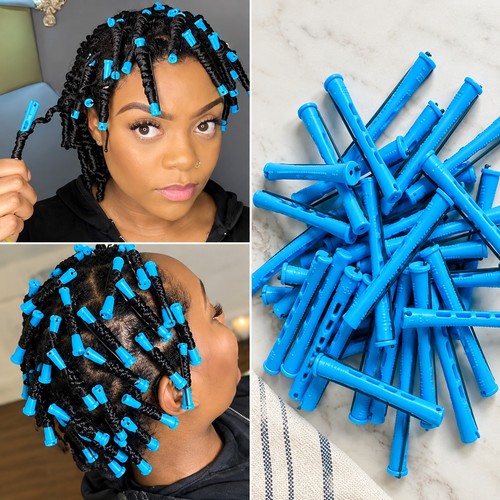 20pcs blue perm rods - perm,