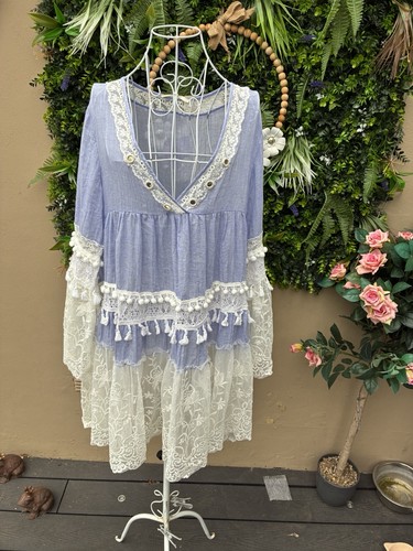 Beautiful cotton lace dress - cotton,