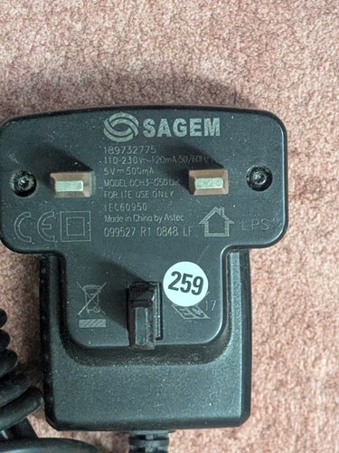Genuine sagem charger - genuine,