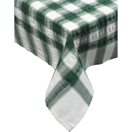 Cotton seersucker tablecloth - seersucker,