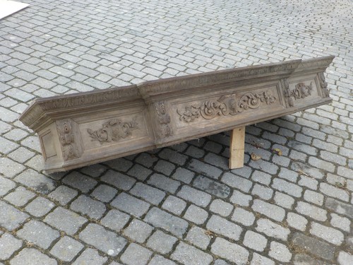 Rare antique oak architectural
