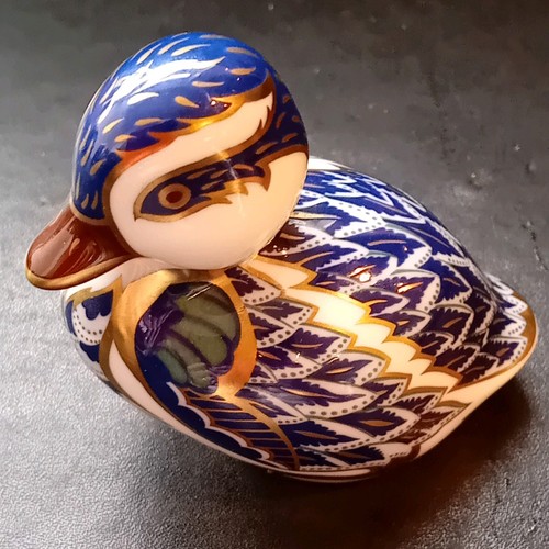 Royal crown derby duck - royal,