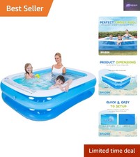 Spacious 5m inflatable - spacious, 2m