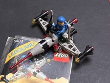 Vintage 1984 Classic Lego Space – 6824 Space Dart 100% Complete & Instructions