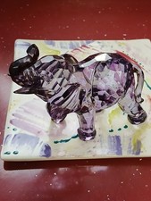 Plastic Purple Elephant