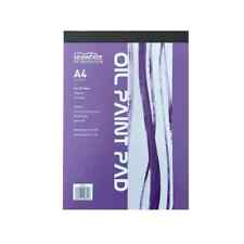 A4 Oil Paint Pad -10 Sheet 240gsm paper designed for oils, acrylic paints etc