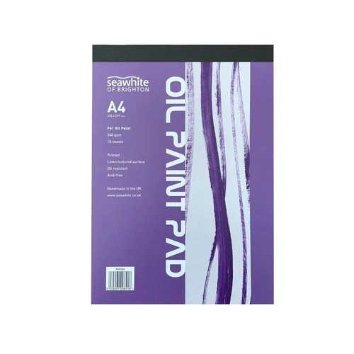 Oil paint pad 10 - -10, sheet