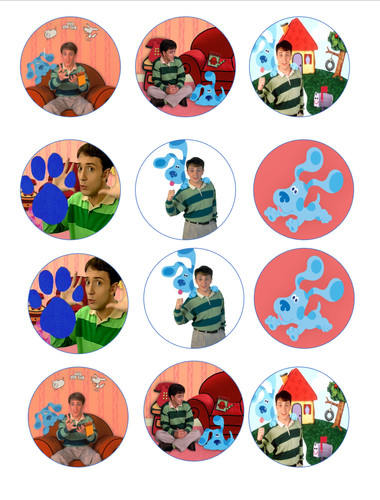 Blues clues edible paper - blues,