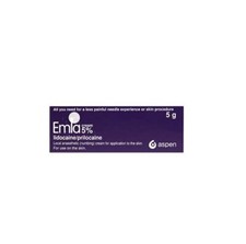Emla 5% - Numbing Cream - Local Anaesthetic - 5g