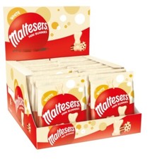 Maltesers Mini Bunnies White Chocolate Bag 58g (Pack Of 24) Mini Easter Gift