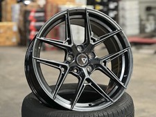 New 18x8.5J Vogue F08 5x112 (4 wheel) Hyper Dark BMW F44 VW Golf MK8 GTI AUDI A4