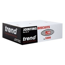 Routing Biscuit for Biscuit Jointer Size 10 box BSC/10/1000 of 1000 Pack Trend