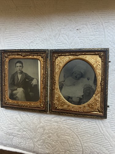 Antique ambrotype photo - ambrotype, &