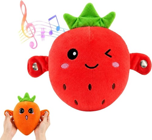 Sound activated fruit plush - activated,