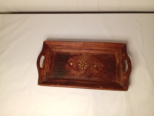 Hand carved brass - carved, flower