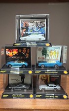 SET OF 5 JAMES BOND 007 SHELL CAR COLLECTION 