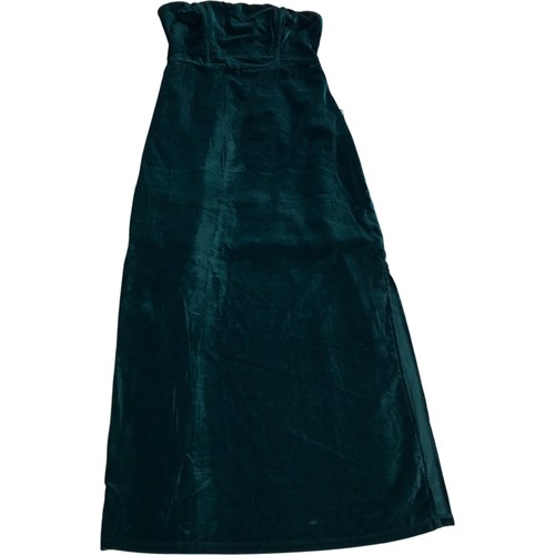 River island velvet - velvet, strapless