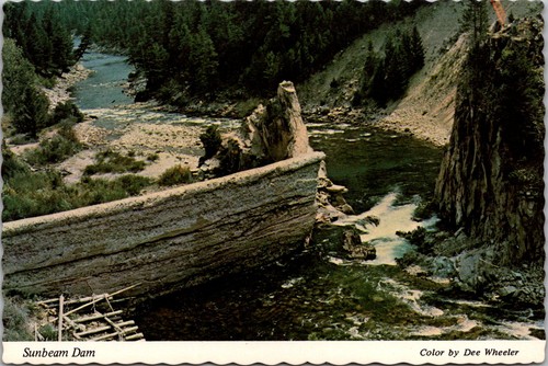 Idaho sunbeam dam salmon - salmon, river