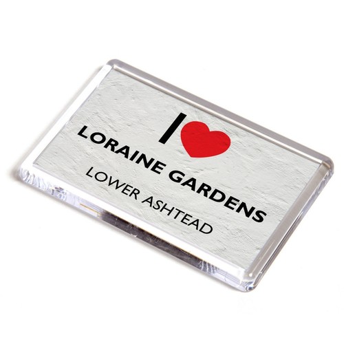 Fridge magnet love loraine - fridge,