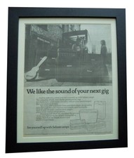SELMER AMPS+POSTER+AD+CLASSIC