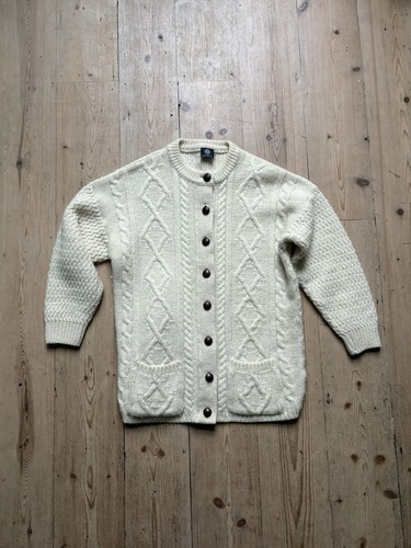 Aran jumper pure new wool - jumper,