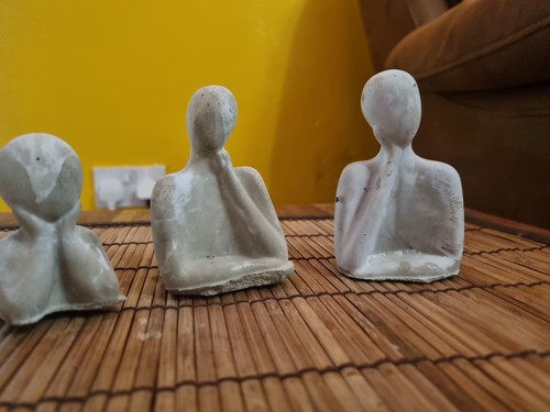 Stone models molded - models,