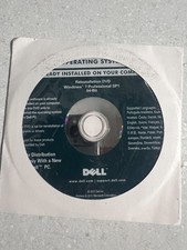 GENUINE ORIGINAL Microsoft Windows 7 Professional SP1 64-bit DVD DELL DISC ONLY
