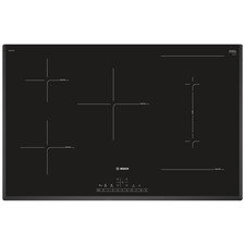 Bosch PVW851FB5E Induction Hob 80cm 5 Zone with Bevelled Edge Black