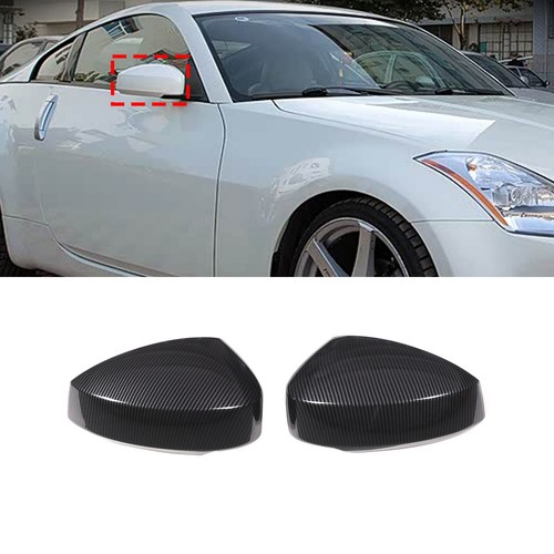 Wing mirror cover cap - cap, carbon