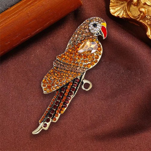 Women men parrot bird crystal - women,