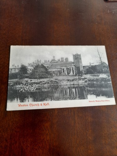 Old postcard weston - old, &