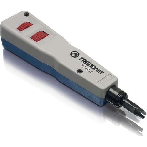 Punch down tool with - tool,