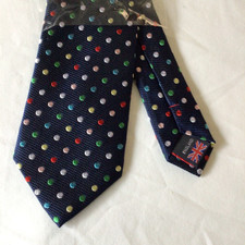 Van Buck Red Label Polka Dot Tie . New