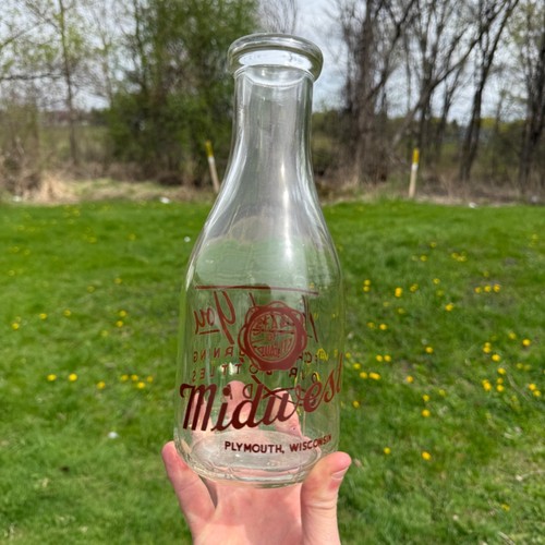 Vintage midwest dairy brown - vintage,