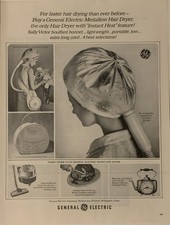1965 GE Medallion Hair Dryer