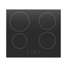 Induction Hob 4 Zone Black Touch Glass Front Control Child Safety Lock 560mm
