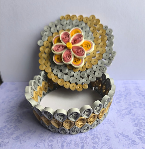 Handmade paper quilled floral - paper,