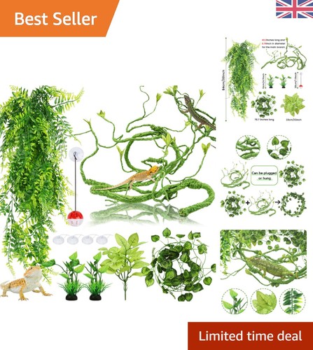 Ultimate reptile habitat set - reptile,